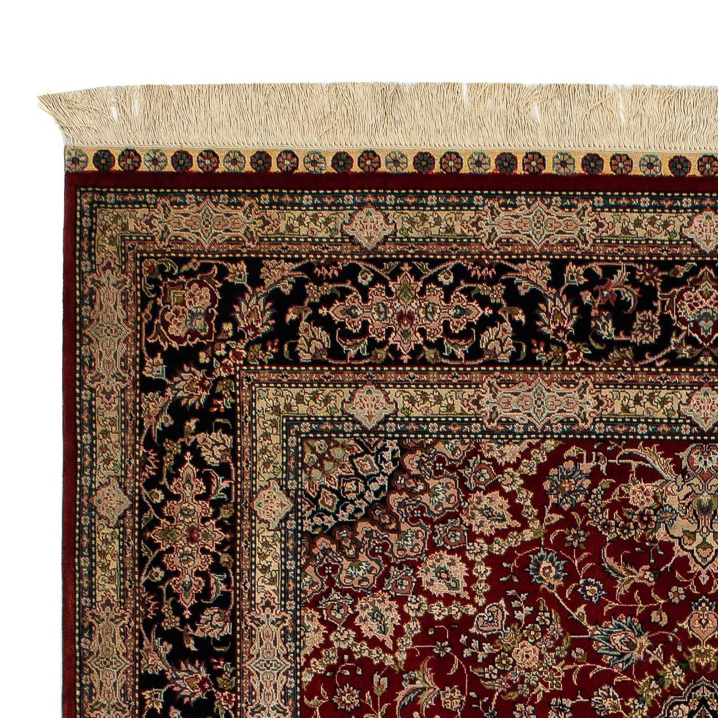 Chinese Silk Rug 183x122cm - Persian Rugs