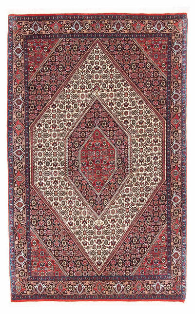 Bidjar Rug 108x174cm - Persian Rugs - red