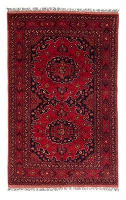 Afghan Rug - Kunduz - 200 x 120 cm - red
