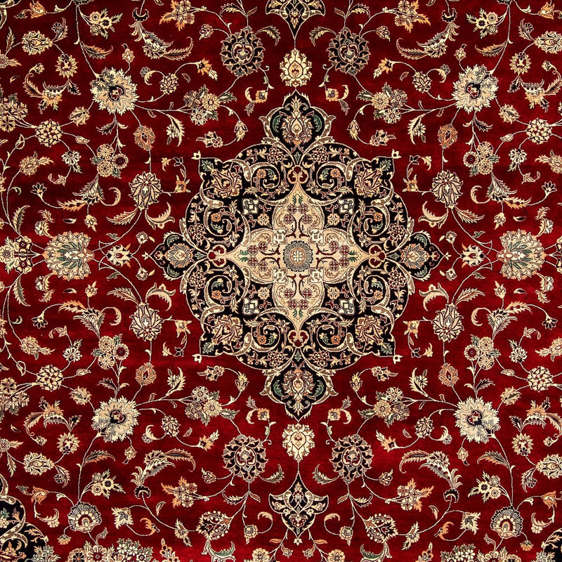 Ziegler Rug - 366 x 277 cm - dark red