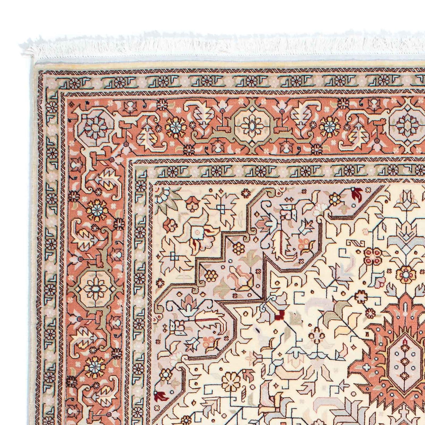 Täbriz - 50 Raj Teppich 211x151cm - Perserteppich
