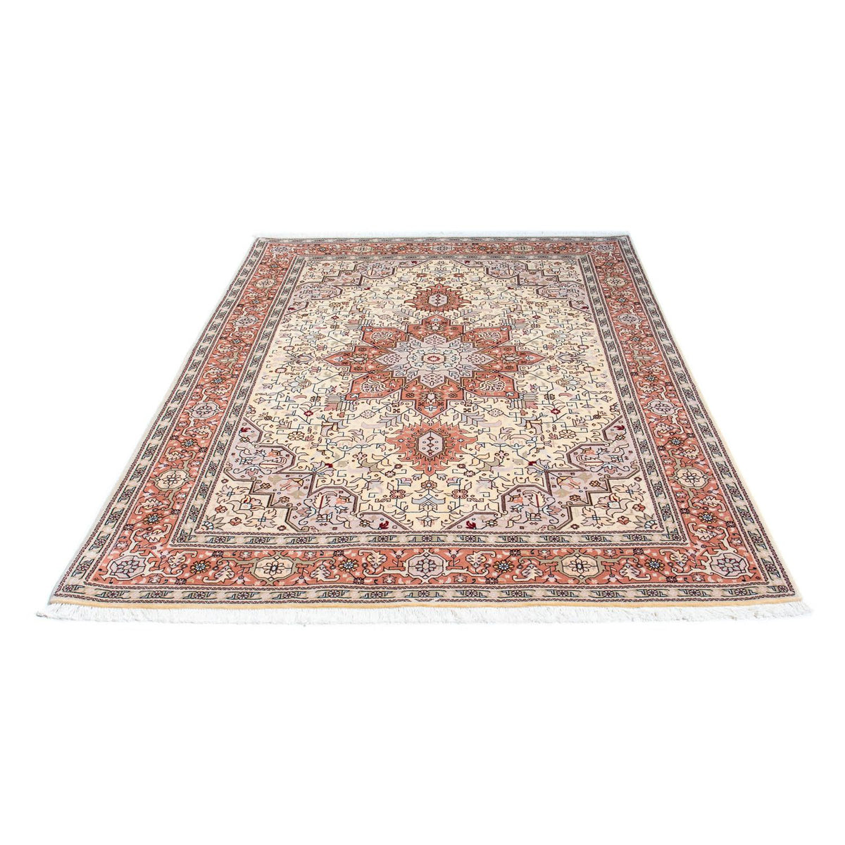 Perser Rug - Tabriz - Royal - 211 x 151 cm - beige