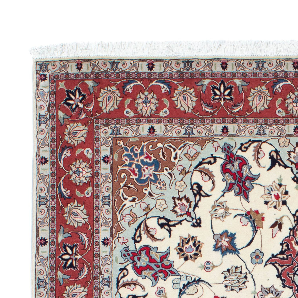 Tabriz - 50 Raj Rug 150x203cm - Persian Rugs
