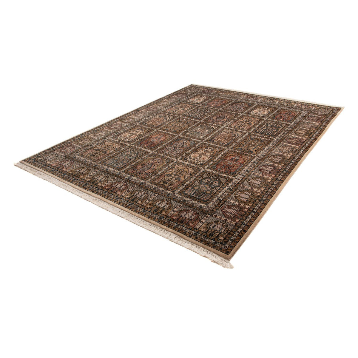 Perser Rug - Ghom - 252 x 195 cm - light brown