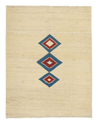 Persian Gabbeh Rug 145x188cm - Perserteppich Wollteppich