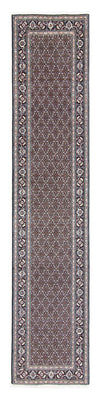 Runner Perser Rug - Tabriz - 390 x 74 cm - grey