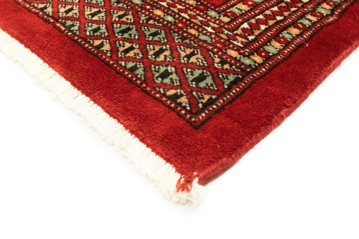 Afghan Rug - Bukhara - 223 x 149 cm - red