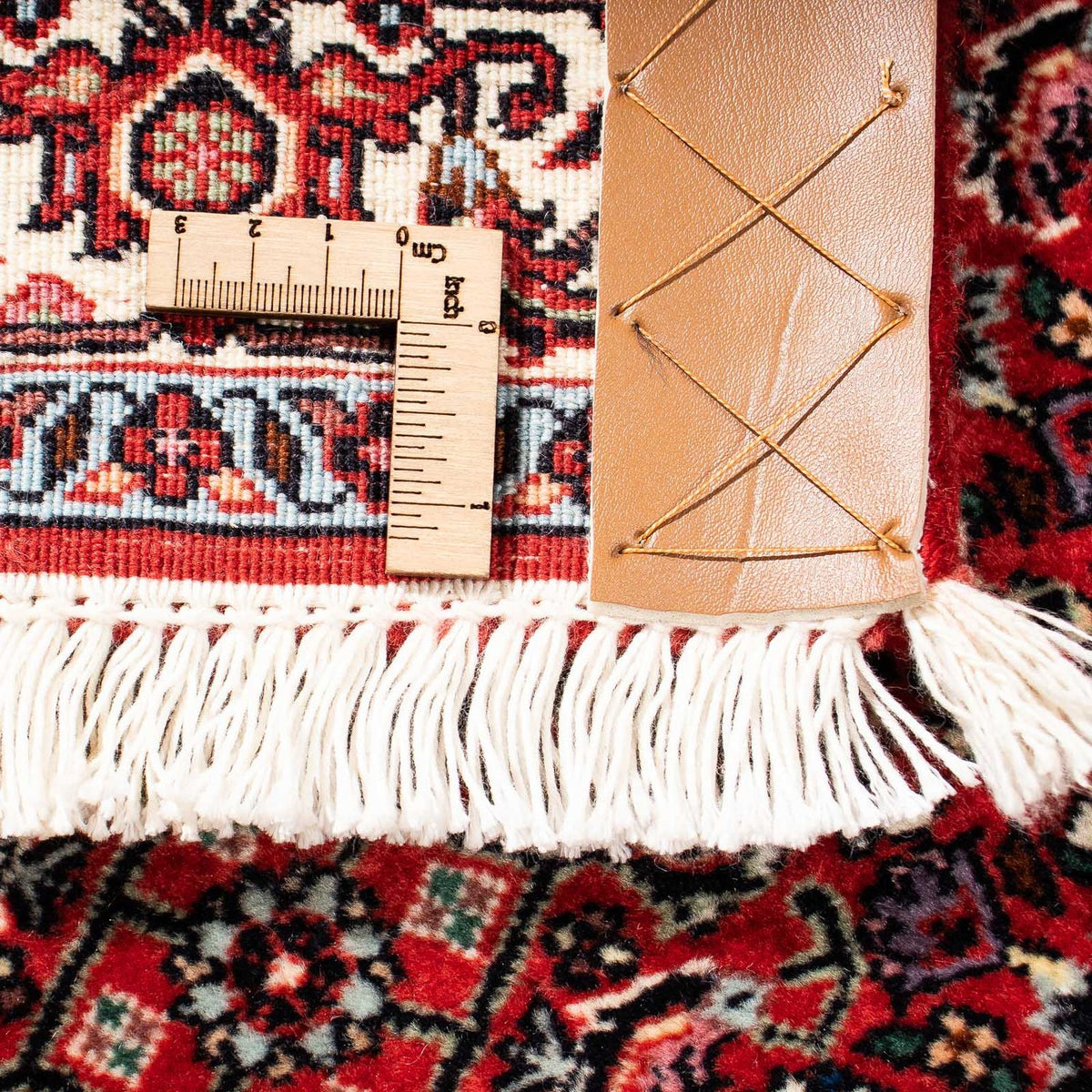 Runner Perser Rug - Bidjar - 219 x 79 cm - dark red