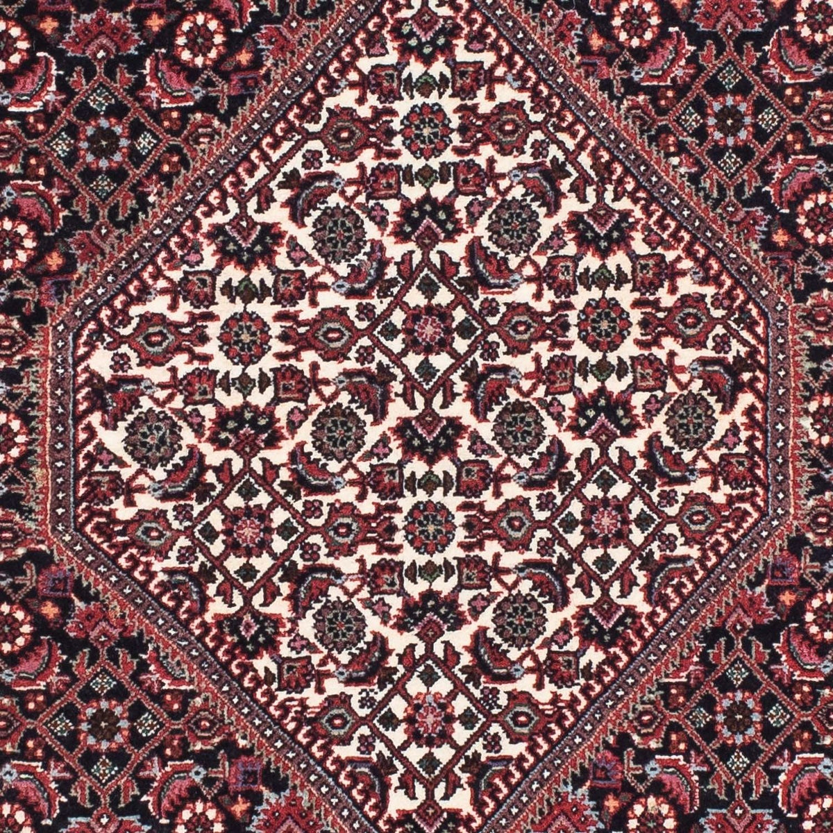 Runner Perser Rug - Bidjar - 214 x 73 cm - dark blue