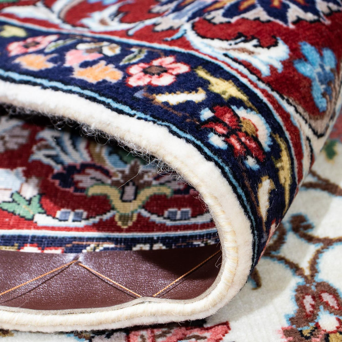 Perser Rug - Ghom - 218 x 137 cm - beige