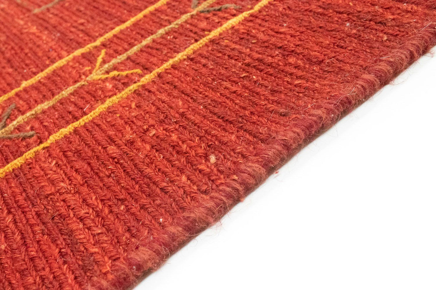 Persian Gabbeh Rug 196x146cm - Perserteppich Wollteppich