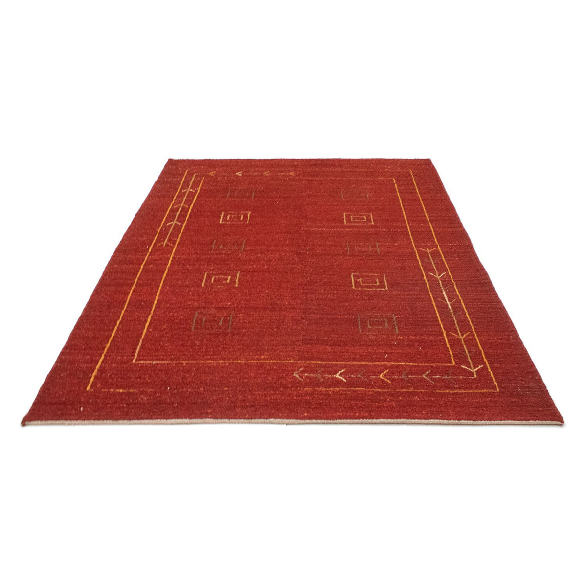Gabbeh Rug - Perser - 196 x 146 cm - red