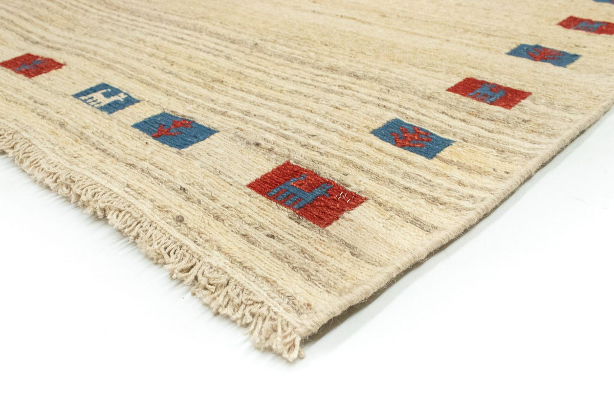 Gabbeh Rug - Perser - 196 x 156 cm - beige