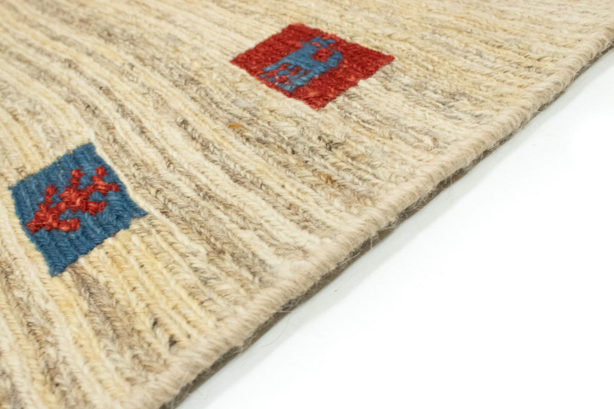 Gabbeh Rug - Perser - 196 x 156 cm - beige