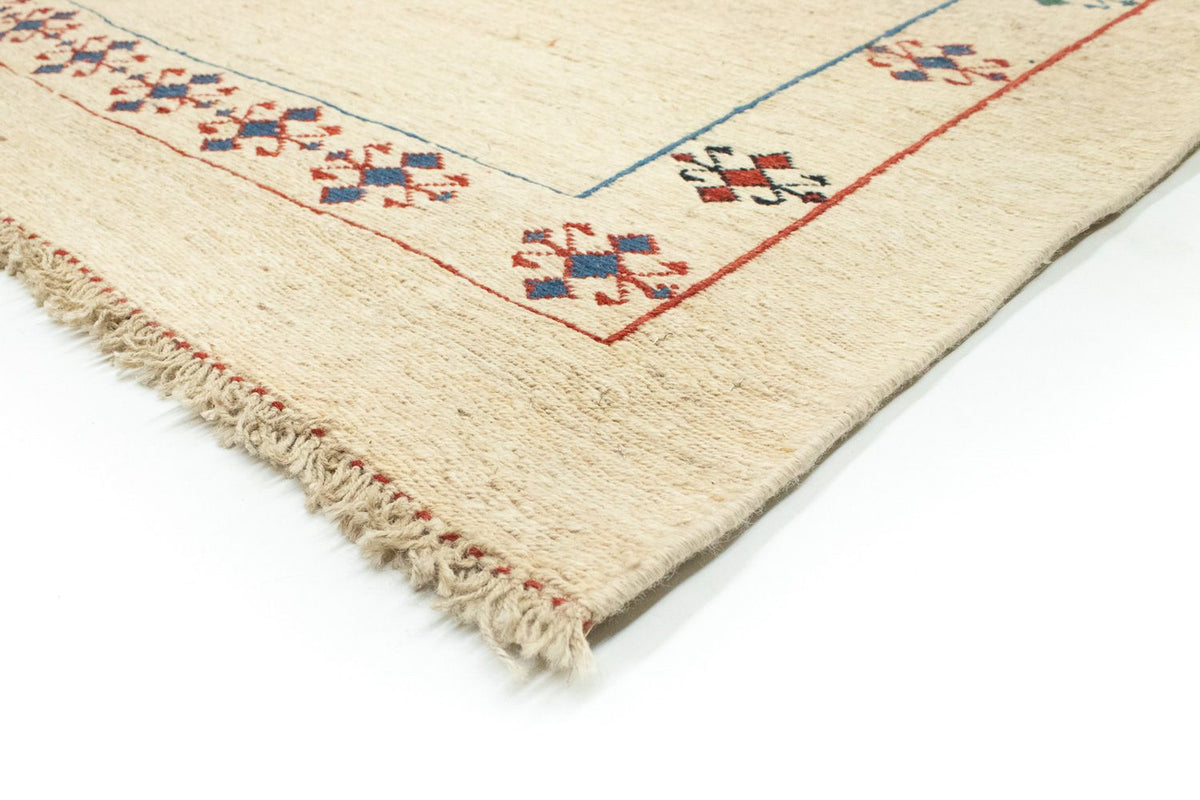 Gabbeh Rug - Perser - 206 x 147 cm - beige