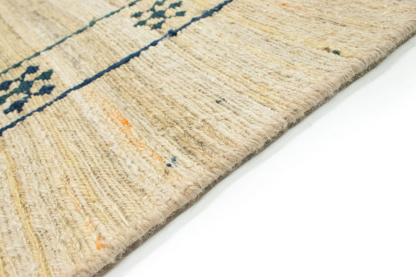 Persian Gabbeh Rug 193x145cm - Perserteppich Wollteppich