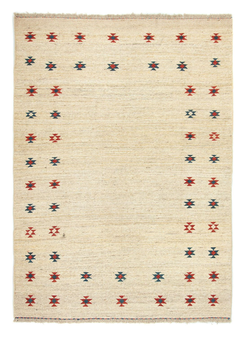 Gabbeh Rug - Perser - 206 x 150 cm - beige