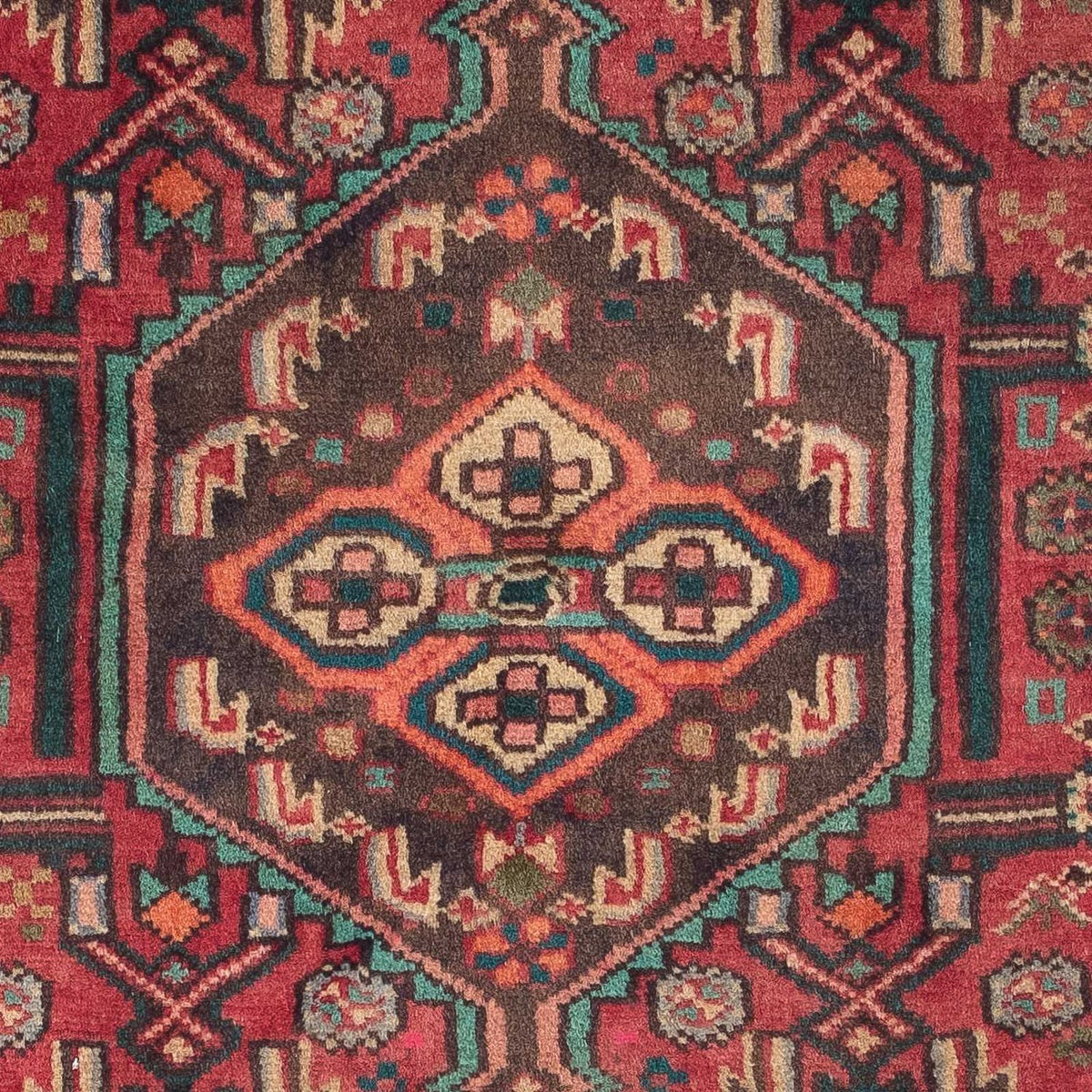 Perser Rug - Nomadic - 130 x 82 cm - light red