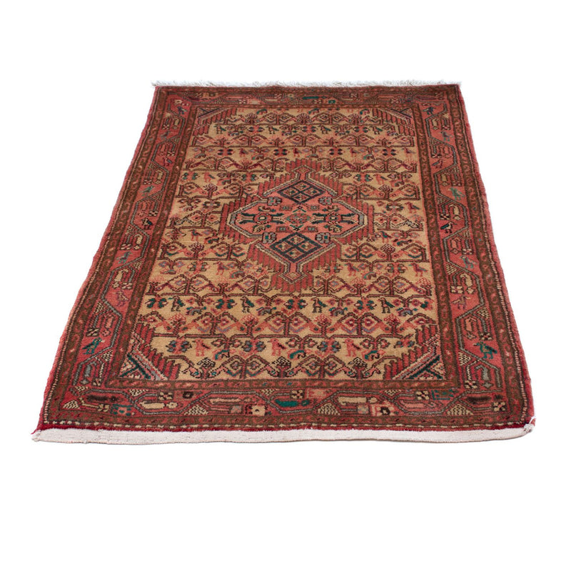 Perser Rug - Nomadic - 126 x 80 cm - light red