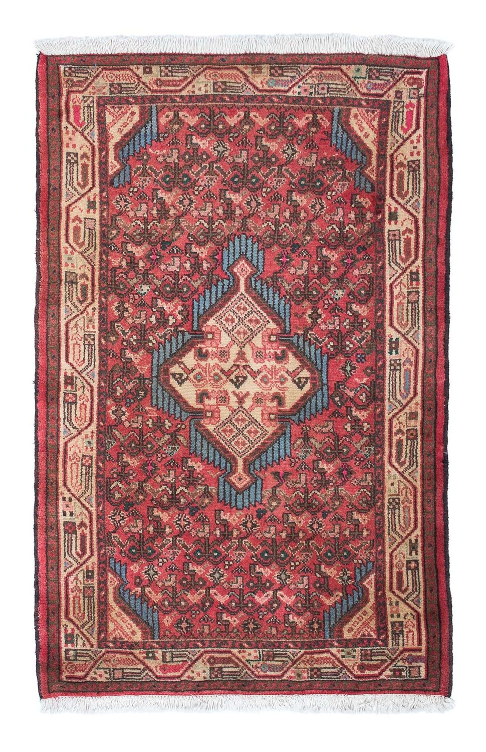 Perser Rug - Nomadic - 125 x 80 cm - light red