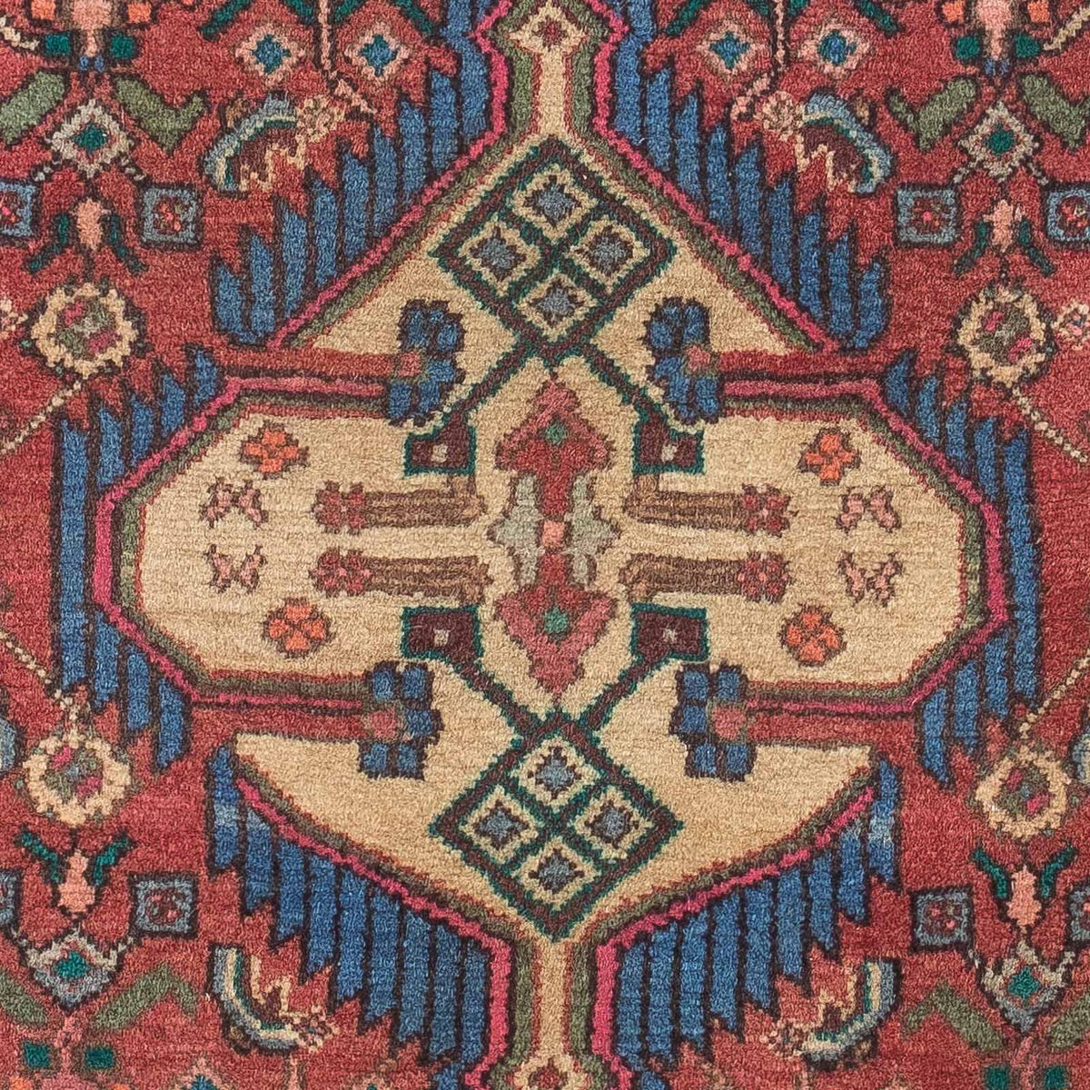 Perser Rug - Nomadic - 155 x 80 cm - light red