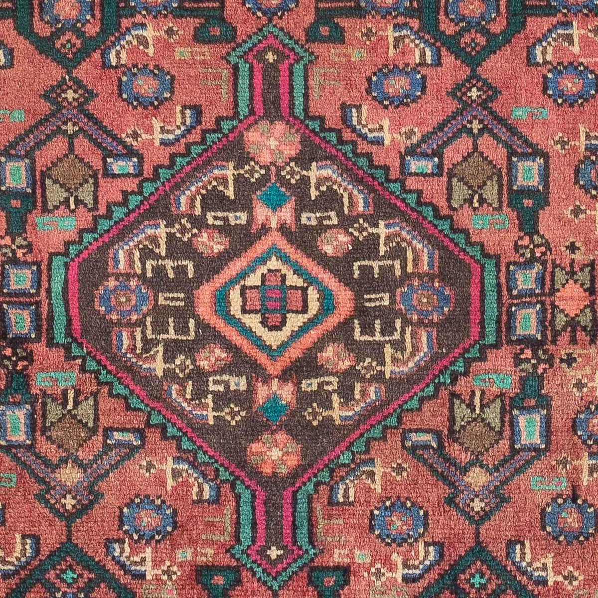 Perser Rug - Nomadic - 124 x 80 cm - light red