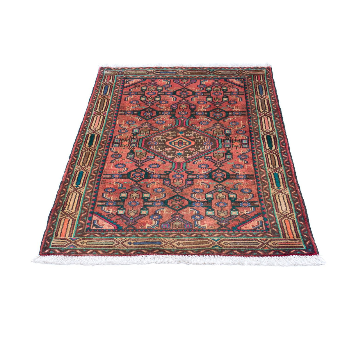 Perser Rug - Nomadic - 124 x 80 cm - light red