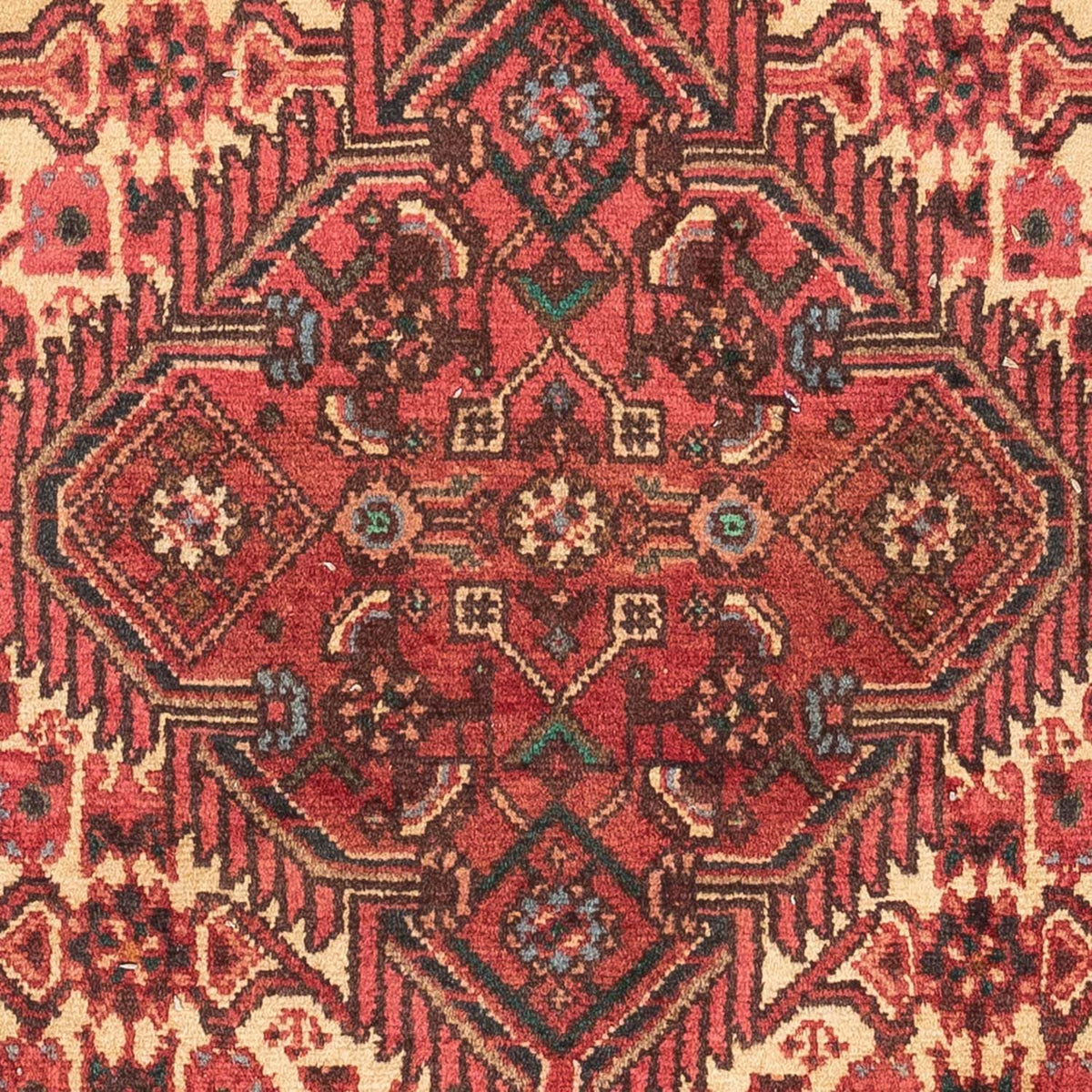 Perser Rug - Nomadic - 132 x 77 cm - red