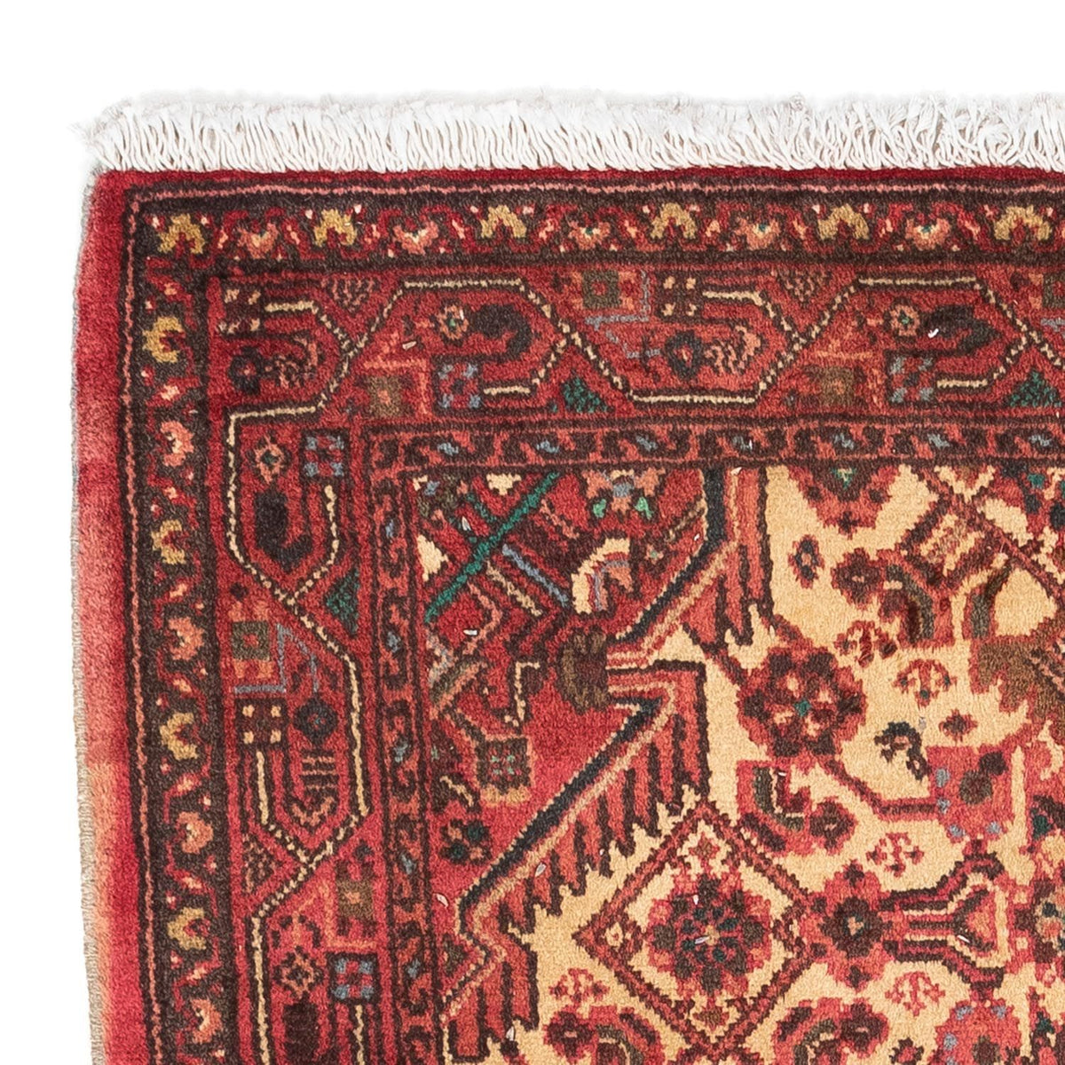 Perser Rug - Nomadic - 132 x 77 cm - red