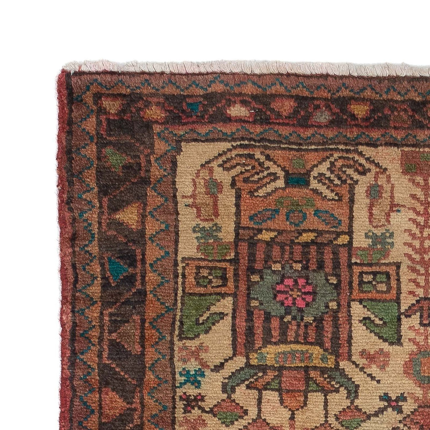 Hosseinabad Rug 124x81cm - Persian Rugs