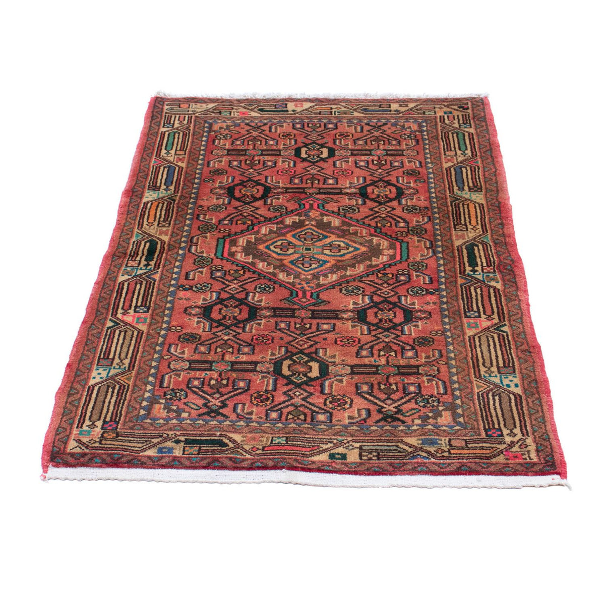 Perser Rug - Nomadic - 125 x 80 cm - light red