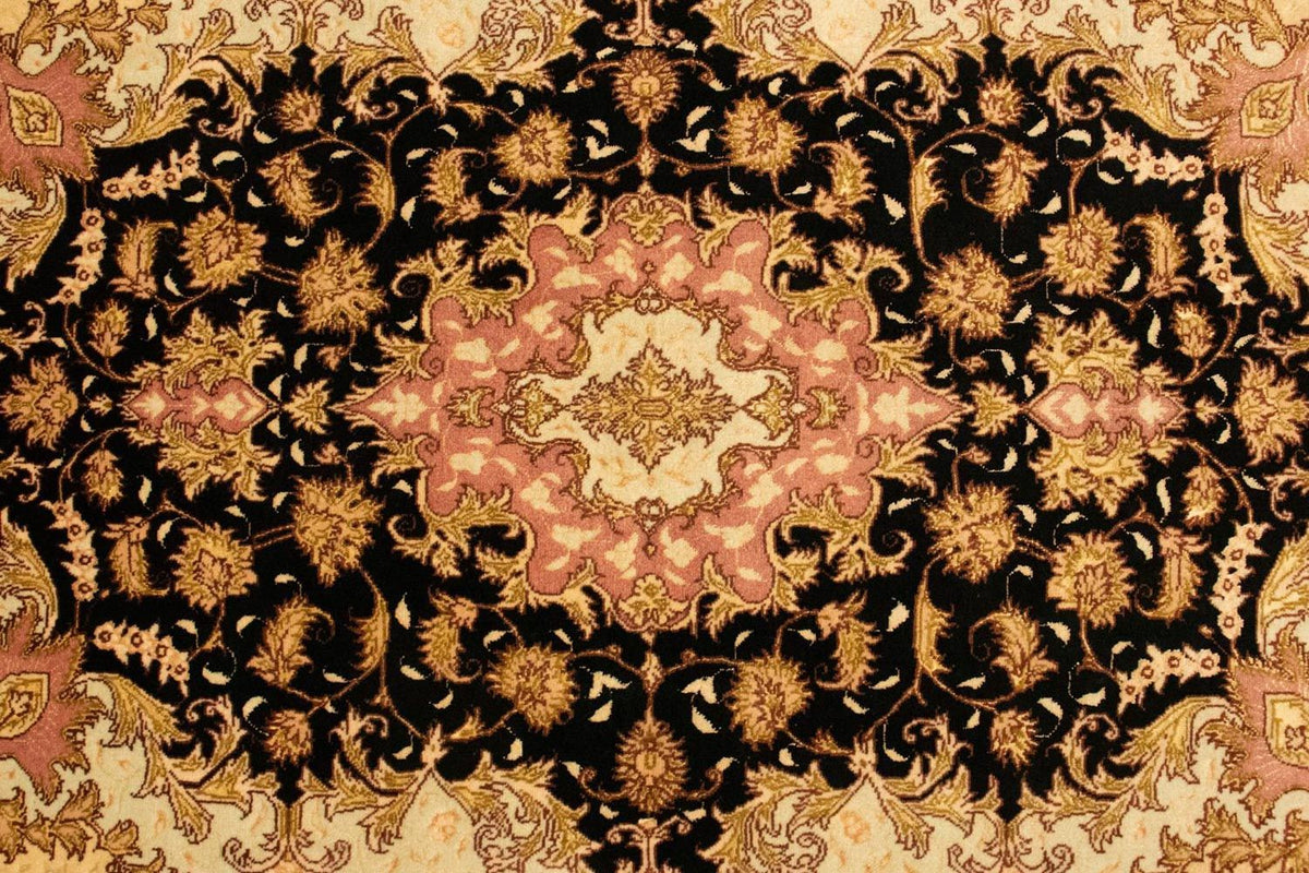 Perser Rug - Tabriz - Royal - 154 x 94 cm - black