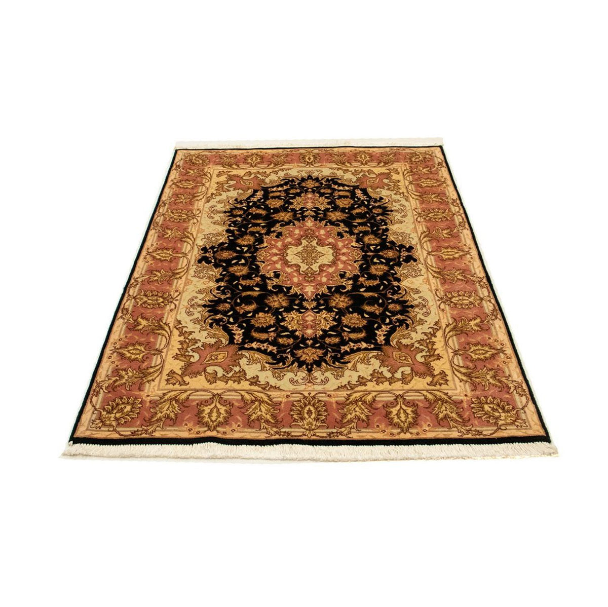 Perser Rug - Tabriz - Royal - 154 x 94 cm - black