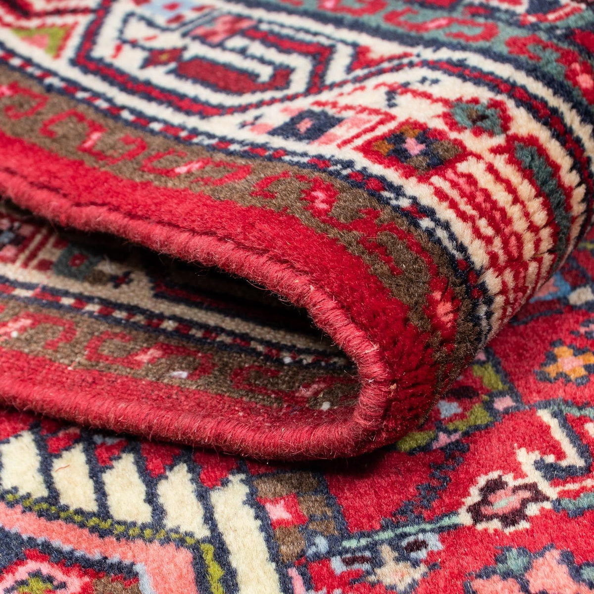 Perser Rug - Nomadic - 116 x 77 cm - red