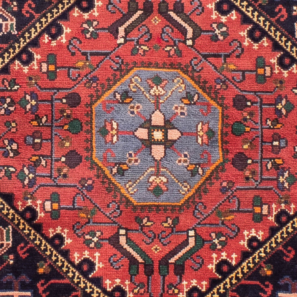 Perser Rug - Nomadic - 226 x 139 cm - red