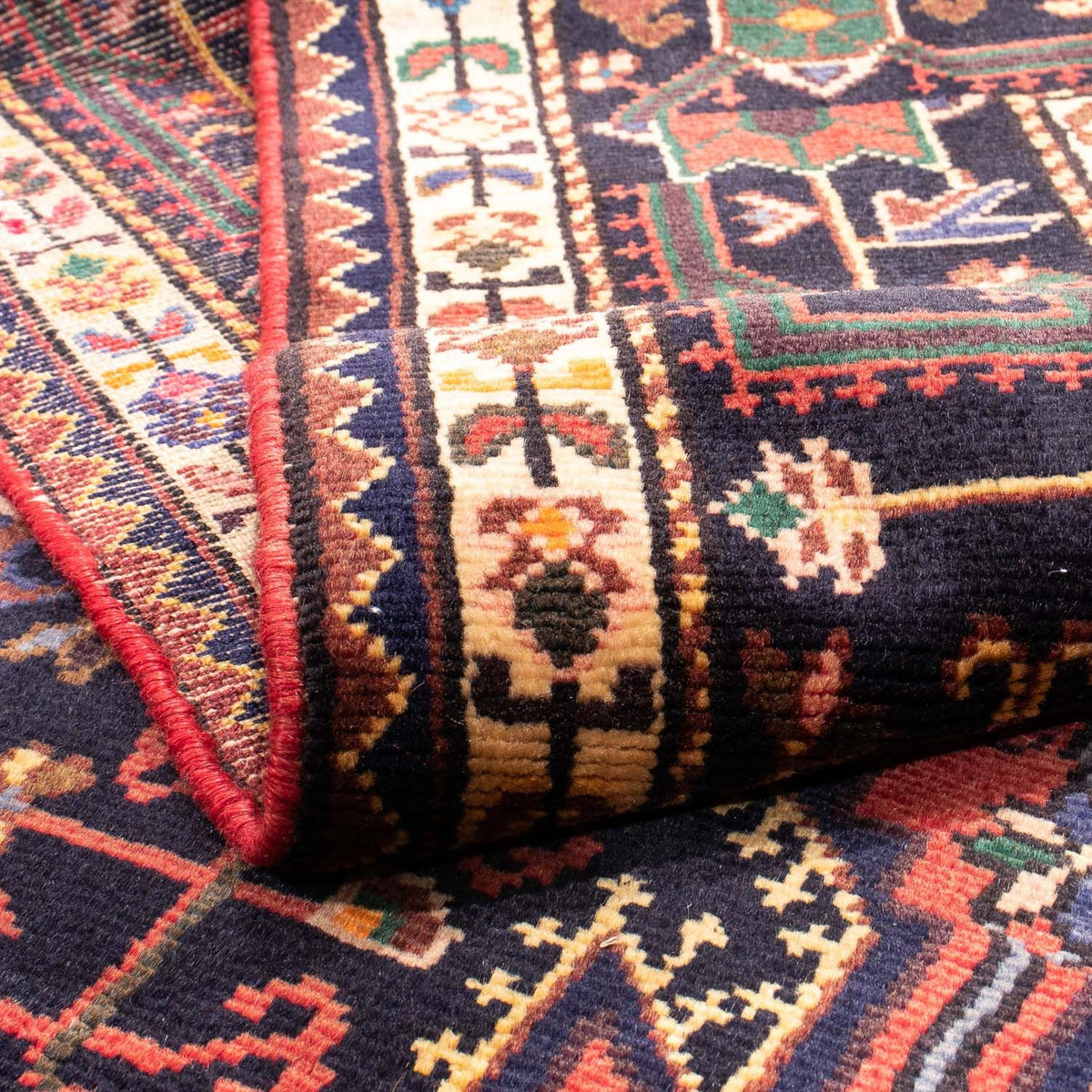 Perser Rug - Nomadic - 226 x 139 cm - red