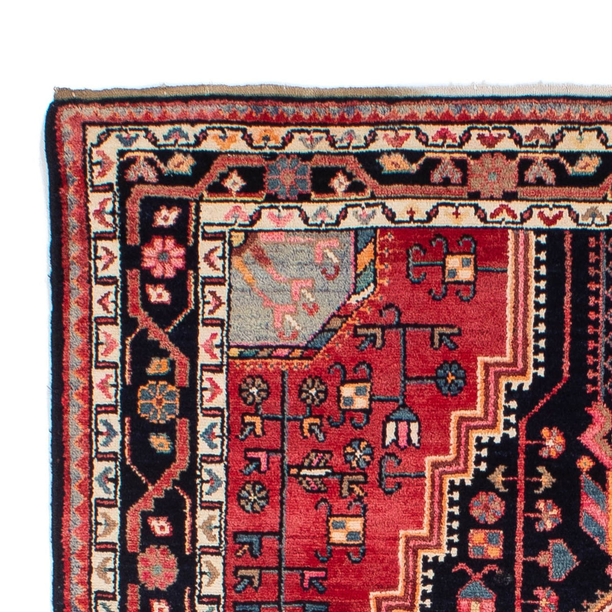 Perser Rug - Nomadic - 220 x 139 cm - dark blue