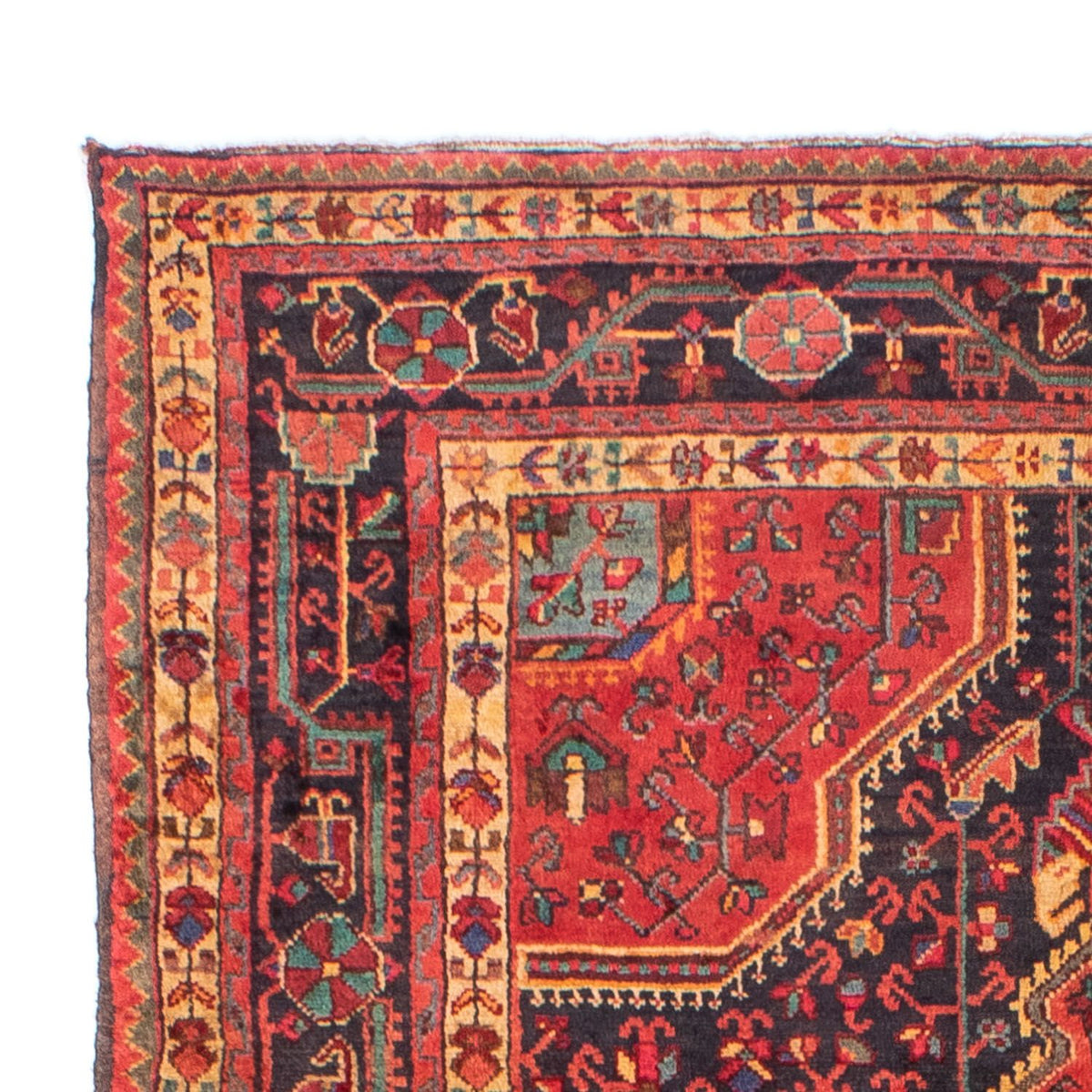 Perser Rug - Nomadic - 218 x 130 cm - dark blue