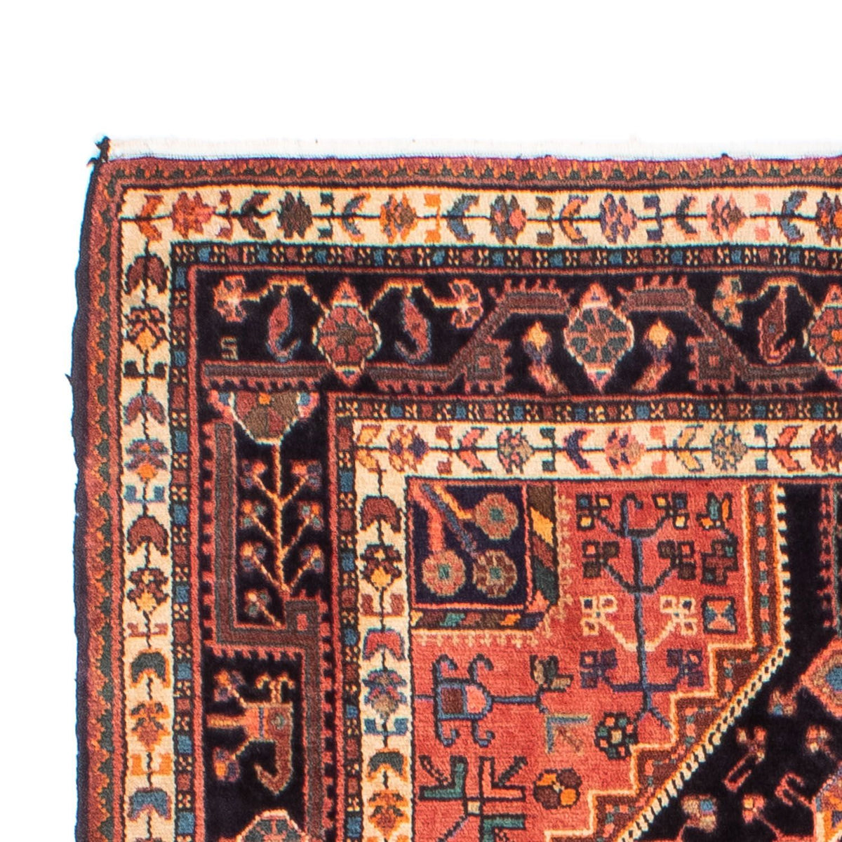 Perser Rug - Nomadic - 220 x 132 cm - dark blue