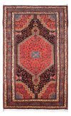 Hosseinabad Rug 139x226cm - Persian Rugs - Rectangle / Dark Blue / 139 x 226 cm Rectangle
