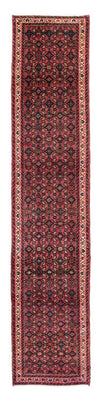 Runner Perser Rug - Nomadic - 398 x 83 cm - dark red