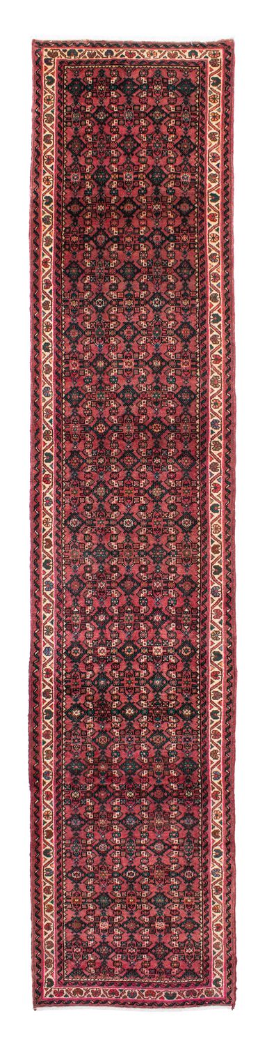 Runner Perser Rug - Nomadic - 398 x 83 cm - dark red