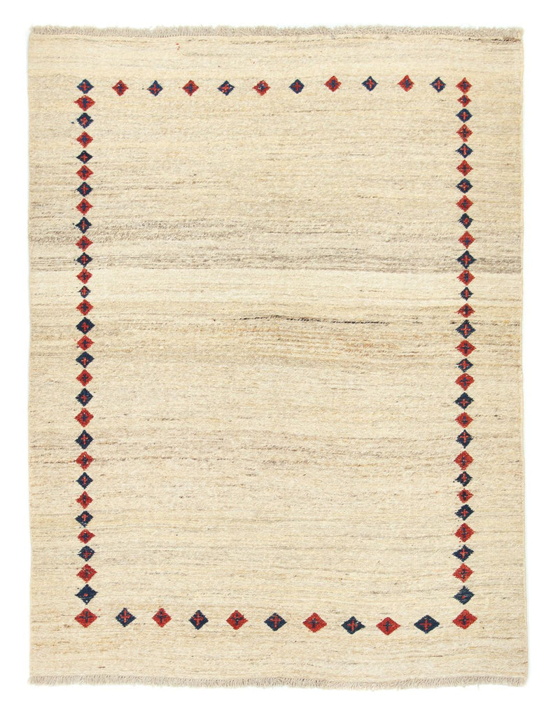 Gabbeh Rug - Perser - 192 x 148 cm - beige