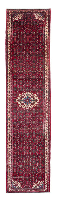 Runner Perser Rug - Nomadic - 410 x 85 cm - dark red