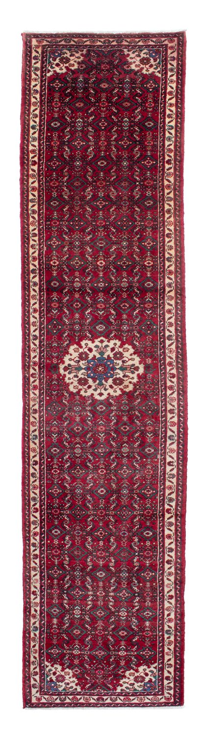 Runner Perser Rug - Nomadic - 410 x 85 cm - dark red