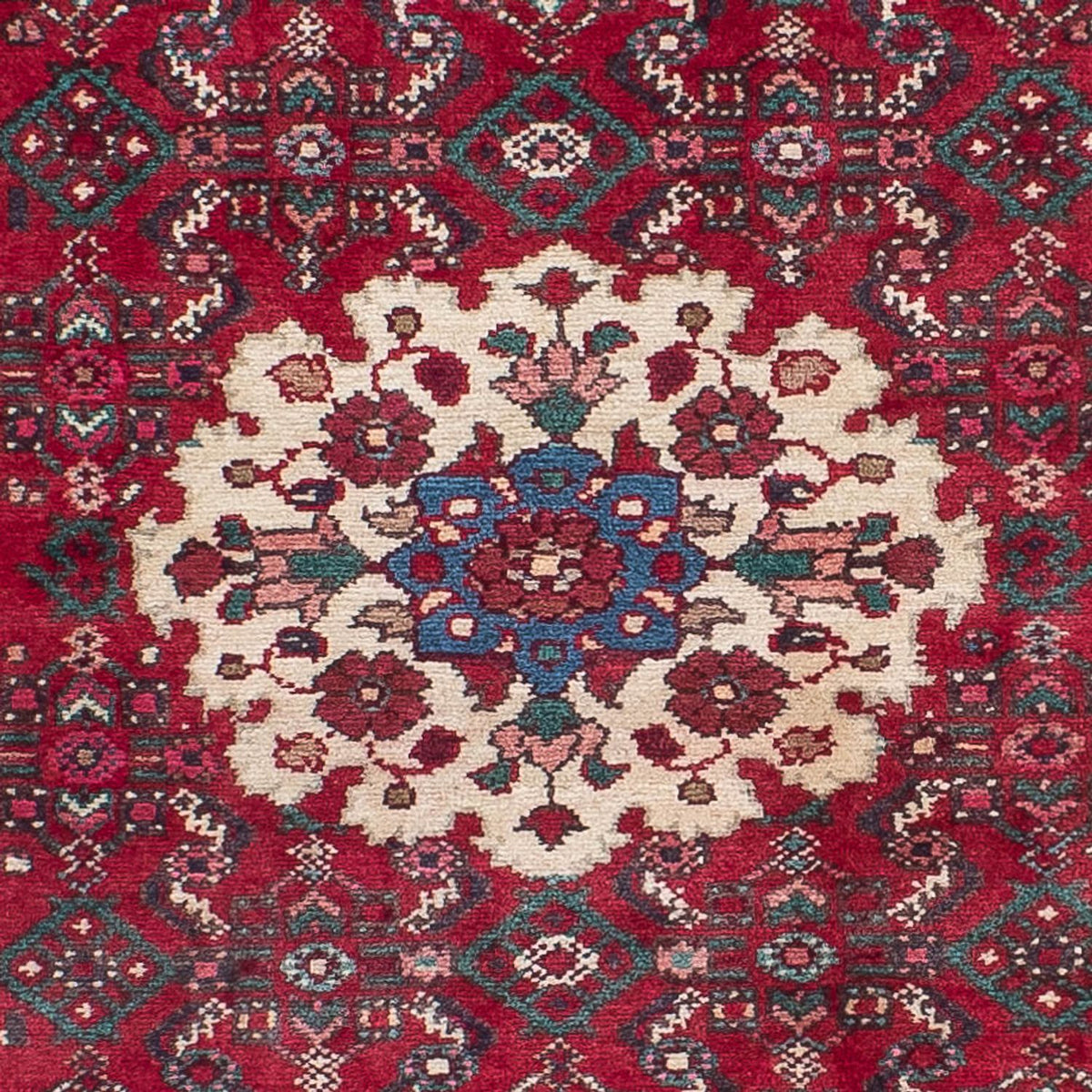 Runner Perser Rug - Nomadic - 410 x 85 cm - dark red