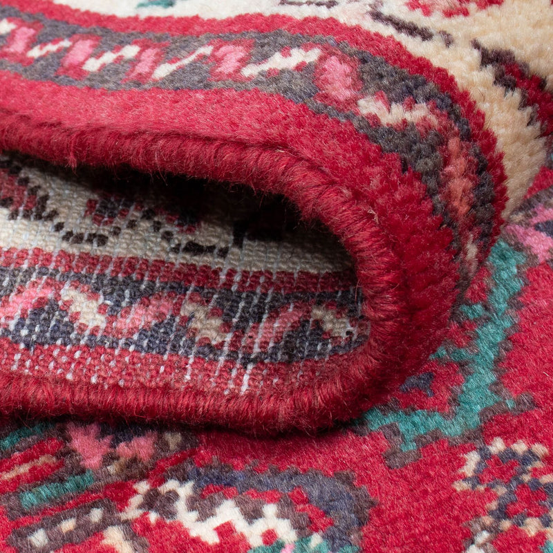 Runner Perser Rug - Nomadic - 410 x 85 cm - dark red