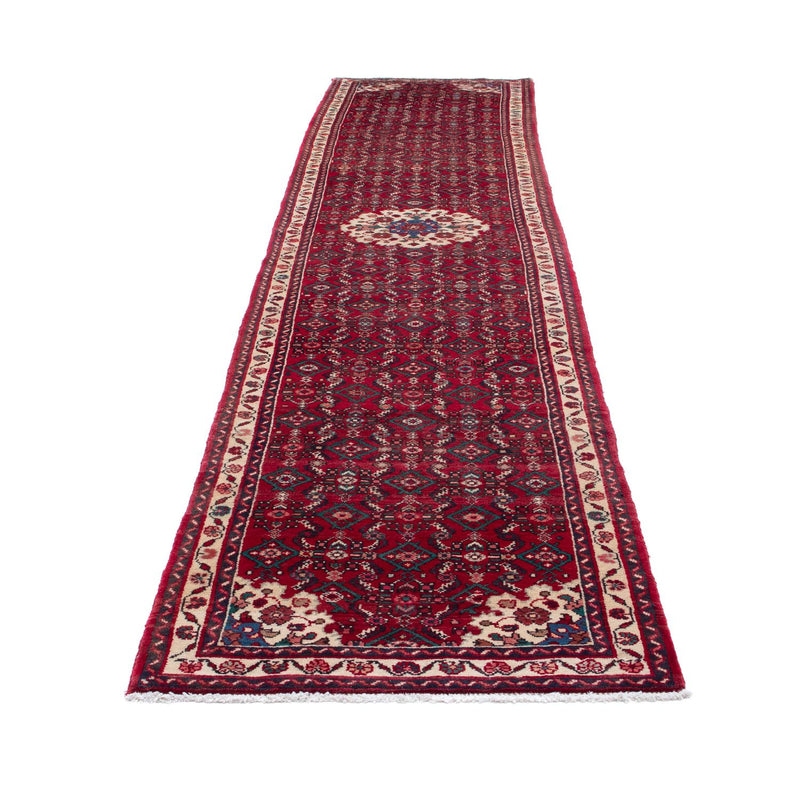Runner Perser Rug - Nomadic - 410 x 85 cm - dark red