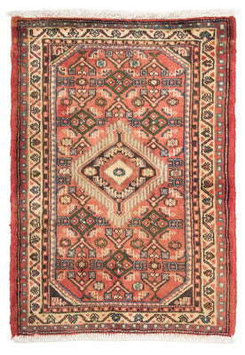 Perser Rug - Nomadic - 87 x 62 cm - light red