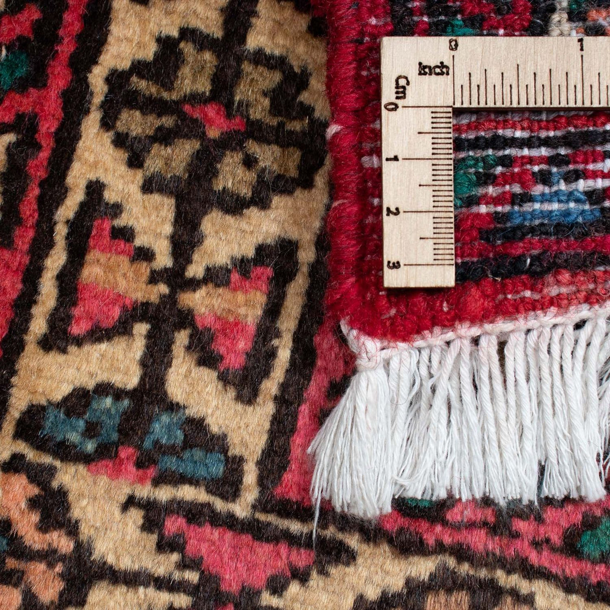 Perser Rug - Nomadic - 91 x 70 cm - dark red